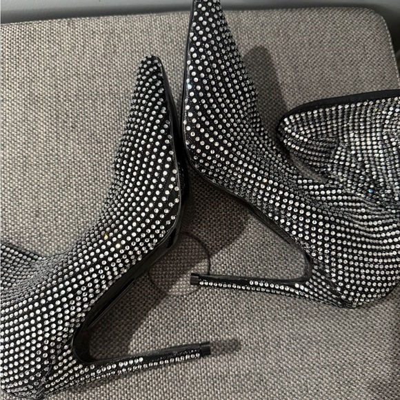 Azalea Wang Rhinestone Booties - Picture 6 of 7
